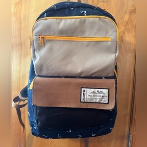 KAVU Backpack with fish print